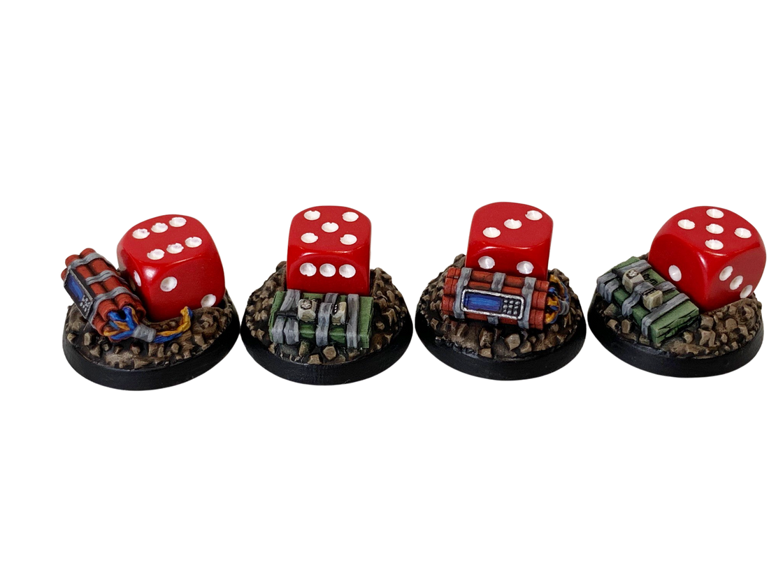 Explosive Charge Markers